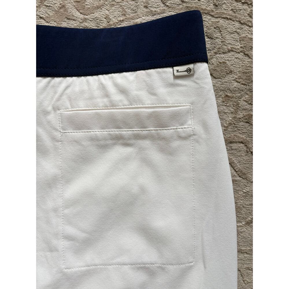 Belyn Key Women’s Golf Tennis Skirt White Navy Size Medium - Picture 4 of 6